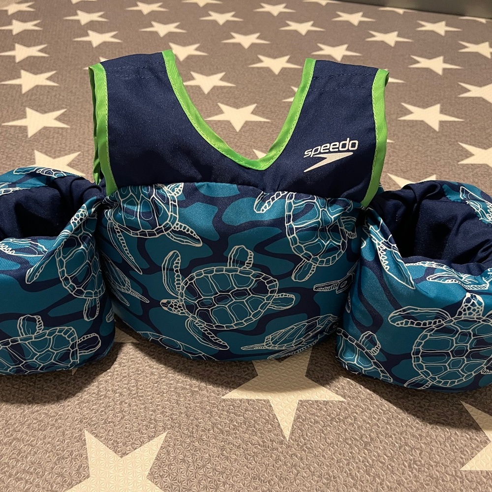 Speedy Life Jacket Vest - Turtle design - For children 30-50 pounds